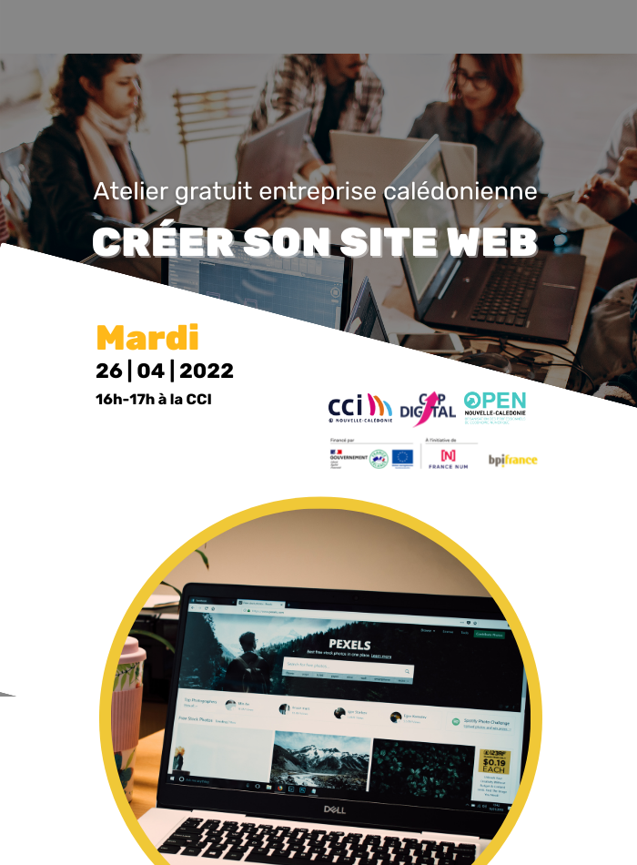 Atelier gratuit TPE/PME – Créer son site web