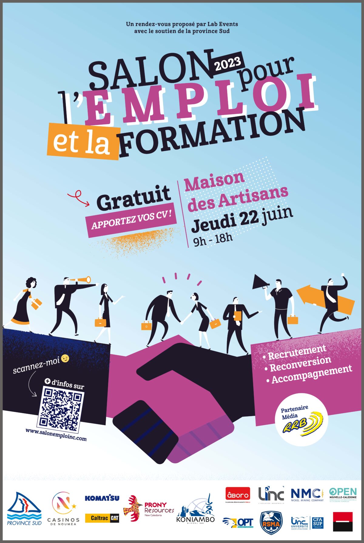 OPEN au salon pour l’emploi et la formation