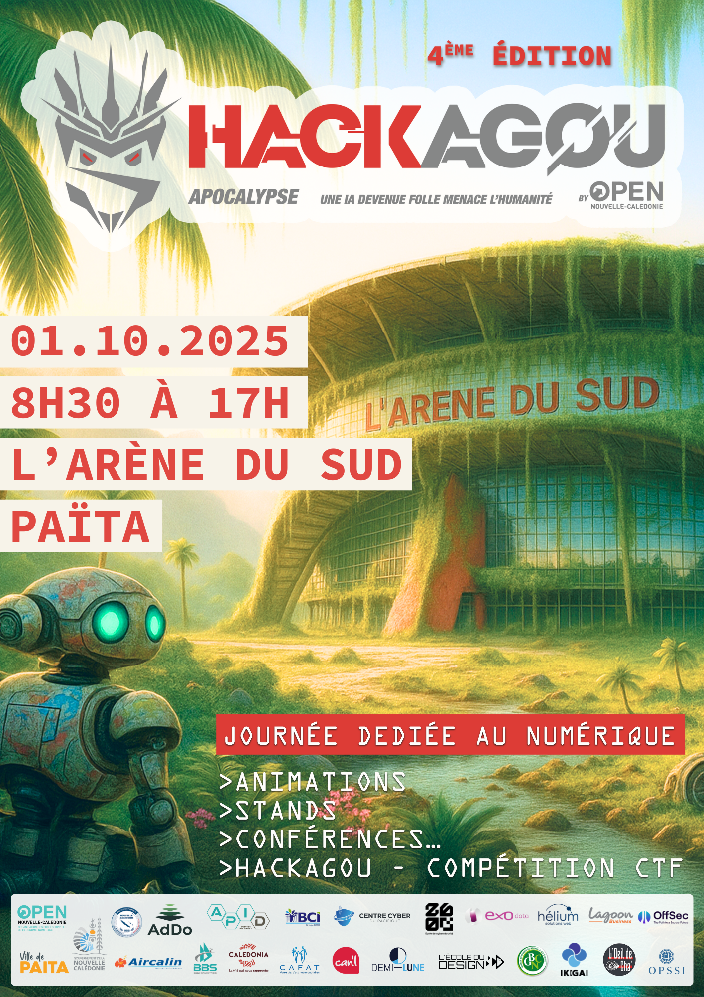 HacKagou 2025 : le CTF calédonien !